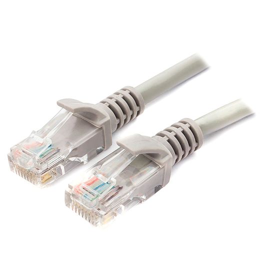 Патч-корд LSZH медный UTP Cablexpert кат.5e, 5м, серый (PP30-5M)