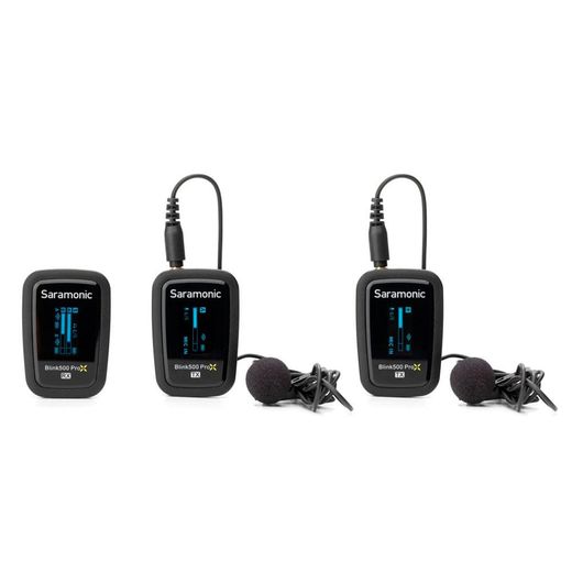 Радиосистема Saramonic Blink500 ProX B2 радиосистема приемник и 2 передатчика с кейсом-зарядкой