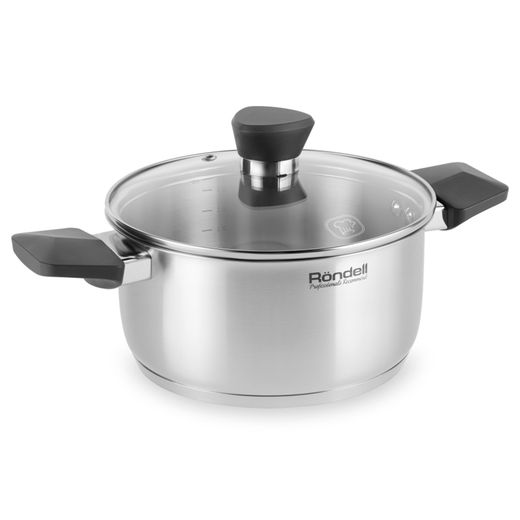 Кастрюля с/кр 24 см 4,8 л Strike Rondell RDS-715