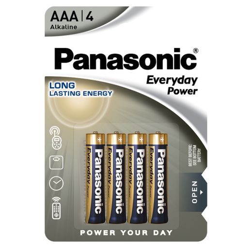 Батарейка Panasonic AAA 4шт Every Day Power (LR03REE/4BP/LR03EPS/4BP)