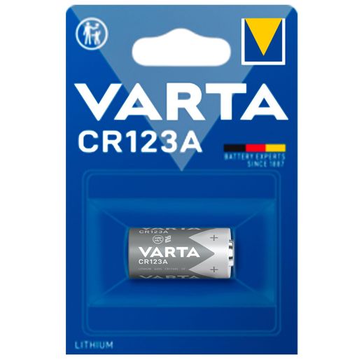 Батарейка CR123A 1шт Varta Lithium
