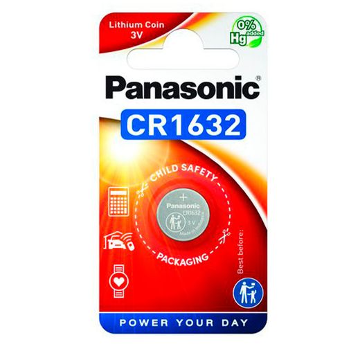 Батарейка Panasonic CR1632 1шт (CR-1632EL/1B)