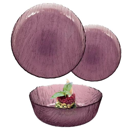 Столовый набор 18пр. Vulcano Lilac Luminarc O017