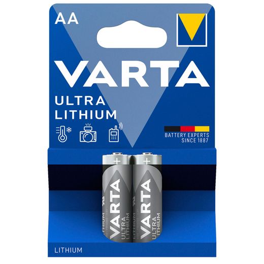 Батарейка AA 2шт Varta Lithium Mignon