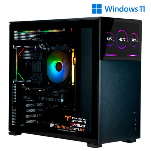 Игровой ПК TechnoGaming 213 / Ci5-13400 / RTX 4060 8GB / 16GB / SSD 1TB / B760 WIFI / D41 STD SC BK / Win 11