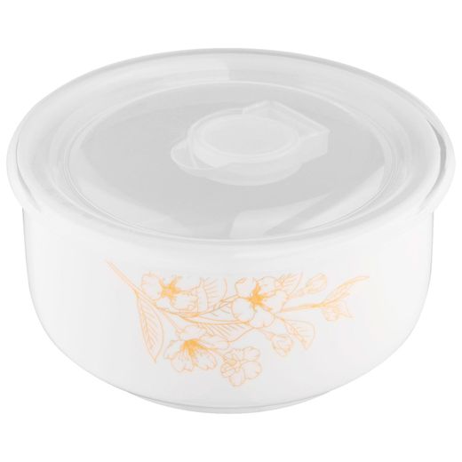 Салатник с крышкой фарфор 12см Sunny day Ardesto AR3493