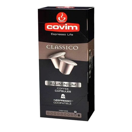 Капсулы кофейные Nespresso Covim Caffe' NE Alu Classico 10 шт