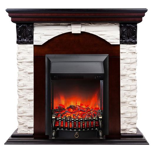Каминокомплект RealFlame DUBLIN LUX STD/EUG AO+Fobos (В×Ш×Г) мм:970 x 1040 x 370