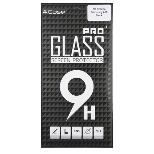 Защитное стекло для Samsung, Galaxy A15, 3D стекло ACASE (Glas-3D-SGA15)