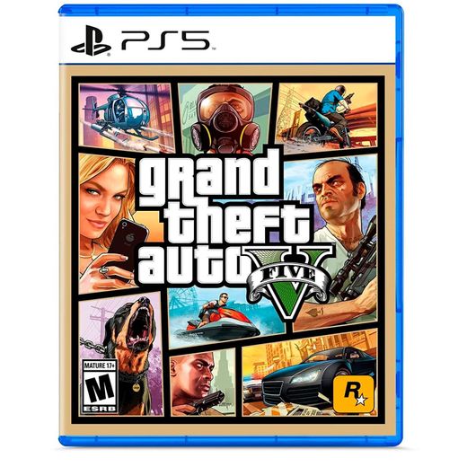 Игра для PS5 Grand Theft Auto V (2190004947413)