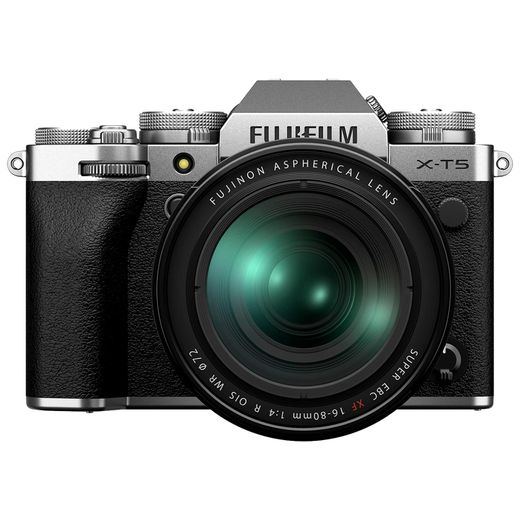 Беззеркальный фотоаппарат FUJIFILM X-T5 Kit 16-80 mm Silver