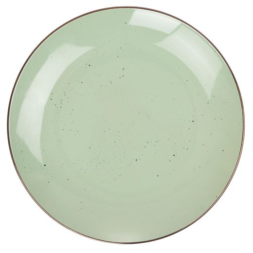 Тарелка обеденная керамика 26см Bagheria Pastel green Ardesto AR2926GGC