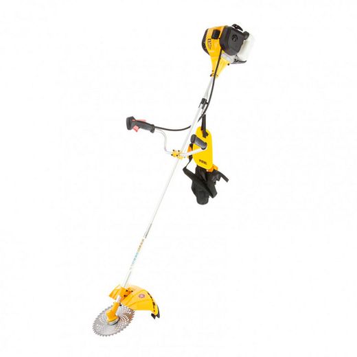 Триммер бензиновый DGT-430, 43см3, 2,5 л.с., неразъемная штанга, состоит из 2 частей Denzel