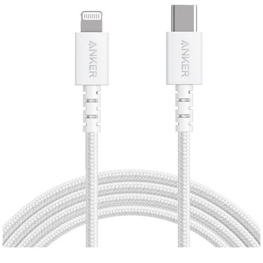 Кабель Anker, PLS+ C - Lightning(MFI), 0.9m, WT (A8617H21)