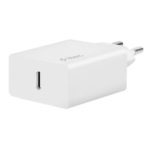 Адаптер питания ttec PD 20 Вт + кабель Type-C — Lightning White (2SCS22BL)