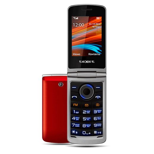 Мобильный телефон Texet TM-404 Red