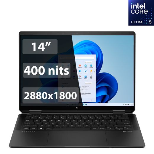 Ультрабук HP Spectre x360 14-eu0006ci U5 125H / 16ГБ / 1000SSD / 14 / Win11 / (9U023EA)