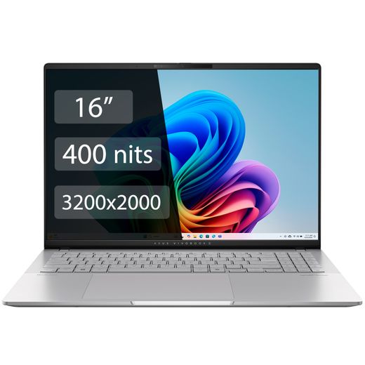 Ультрабук Asus Vivobook S 16 OLED Copilot+ PC/ Ryzen 9 HX 370 / 32GB / SSD 1TB / 16 / (M5606WA-MX076W)
