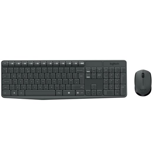 Клавиатура + Мышка беспроводные USB Logitech MK235, 920-007948