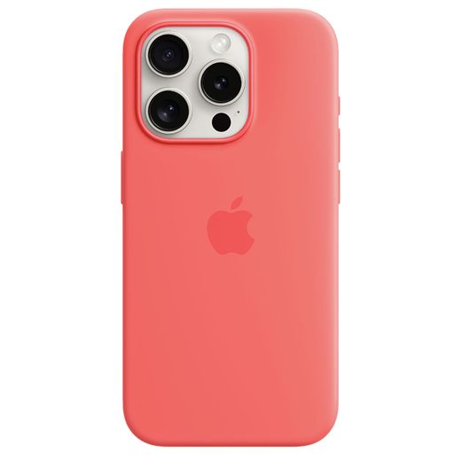Чехол для iPhone 15 Pro, Silicone Case with MagSafe, Guava (MT1G3ZM/A)