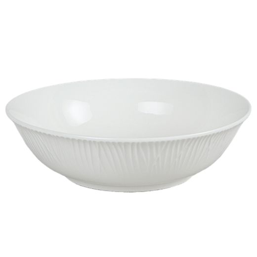 Тарелка суповая белая фарфор Адела 17,5см RRC RRC000026