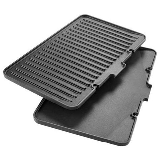 Набор пластин для гриля Braun 9й серии (CG90) BRSK006 1 плоская + 1 рифленая