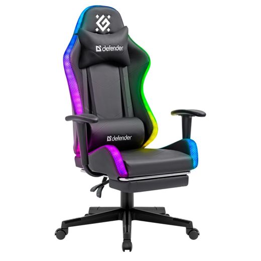 Игровое компьютерное кресло Defender Watcher, Black (64334)