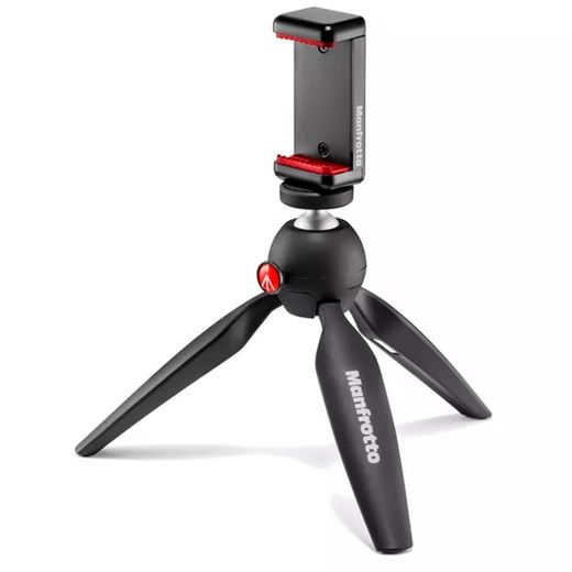 Штатив MANFROTTO Mini Tripod с зажимом для телефона, черный (MKPIXICLAMP-BK)
