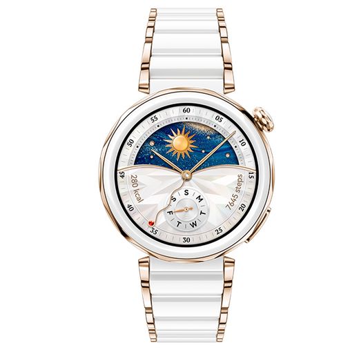 Смарт-часы Huawei GT 5 Pro 41mm White Ceramic Strap