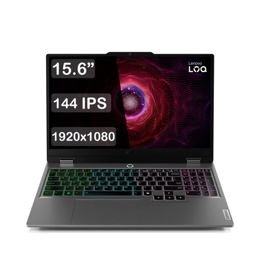 Игровой ноутбук Lenovo LOQ 15AHP9 / Ryzen 5 8645HS / 16GB / SSD512GB / RTX4050 GDDR6 / DOS / 15.6