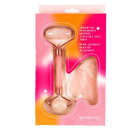 Набор из кварца роллера и гуаша ECO Almaspa 794832966145