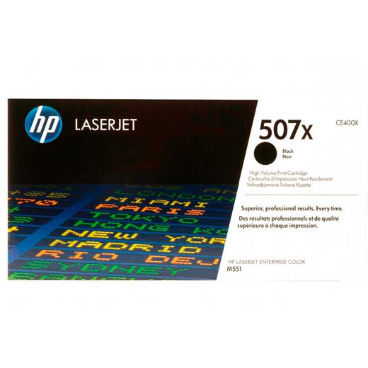 Картридж Ce400X Черный Увеличенной Емкости Hp 507Х Laserjet