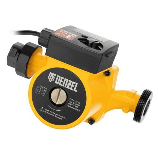 Циркуляционный насос Denzel CP25-4, напор 4 м, 50 л/мин (99410M)