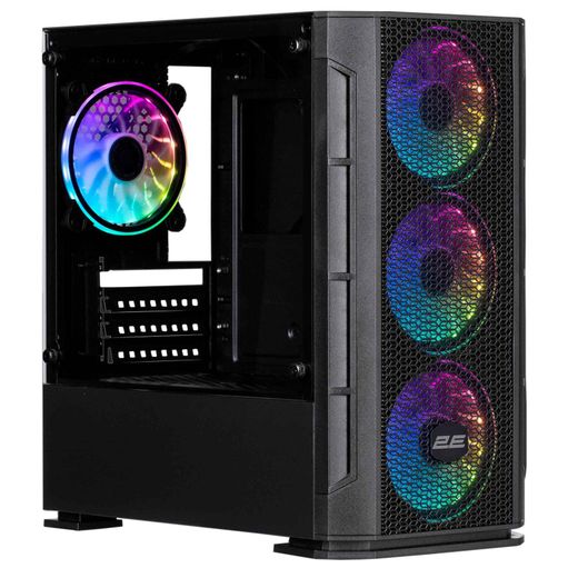 ПК корпус 2E Gaming CALLEO MiniTower, window, Black mATX (2E-GB700)