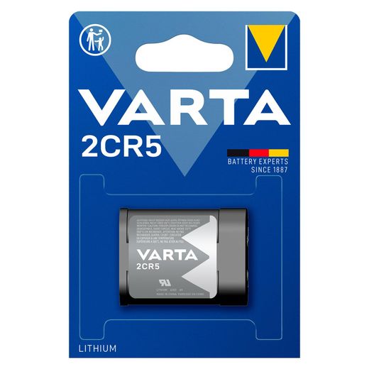 Батарейка 2CR5 1шт Varta Lithium