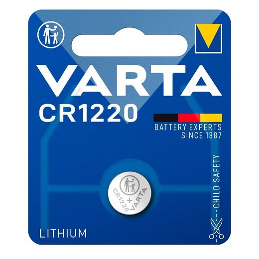 Батарейка CR1220 1шт Varta Electronics (6220101401)