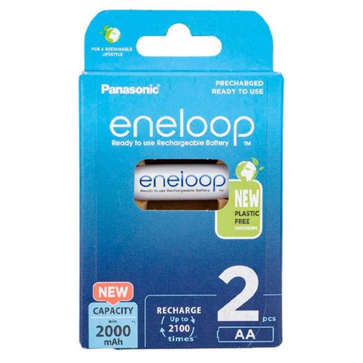 Аккумулятор Panasonic Eneloop AA 2шт 2000 mAh (BK-3MCDE/2BE)