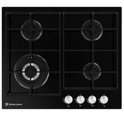 Газовая варочная панель HEBERMANN HBGG 604.1 B