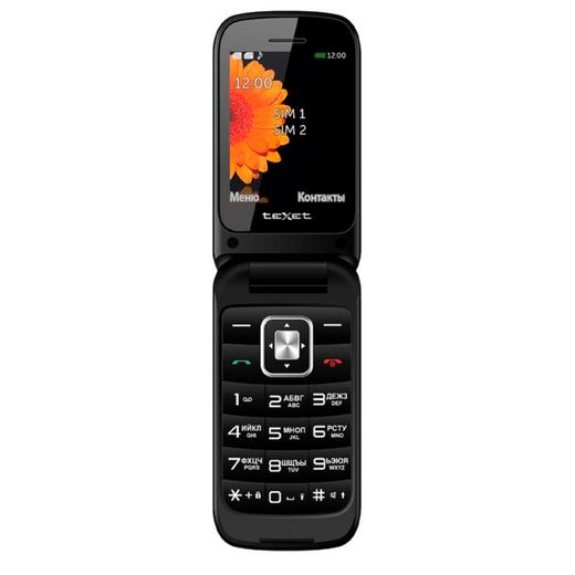 Мобильный телефон Texet TM-422 Antracite