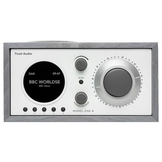 Радиоприемник с часами Tivoli Model One, Серый