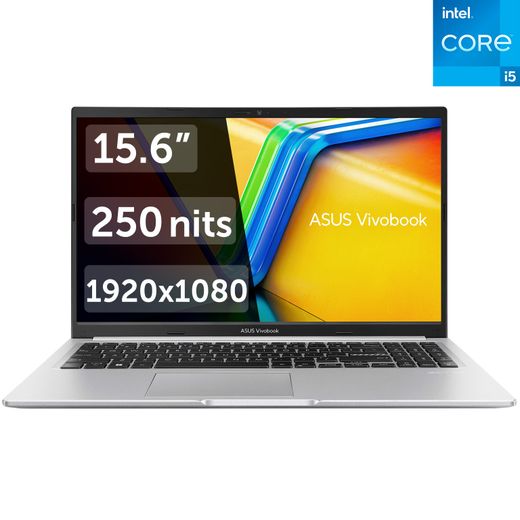 Ноутбук Asus Vivobook 15 / Ci5 13420H / 16GB / SSD512GB / DOS / (X1502VA-BQ784)