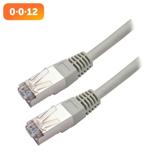 Патч-корд FTP Cablexpert кат.6, 0,5м, серый (PP6-0,5M)