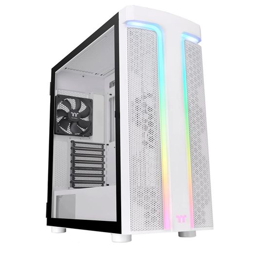 ПК корпус Thermaltake Divider H590 TG ARGB Snow MidTower, window, White EATX (CA-1X4-00M6WN-00)