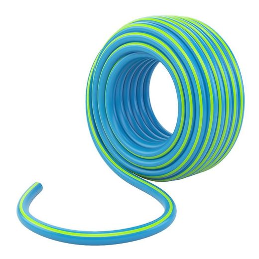 Шланг поливочный Palisad армированный 3 слойный ТЭП 3/4'', 35 м, лазурный (67109M)