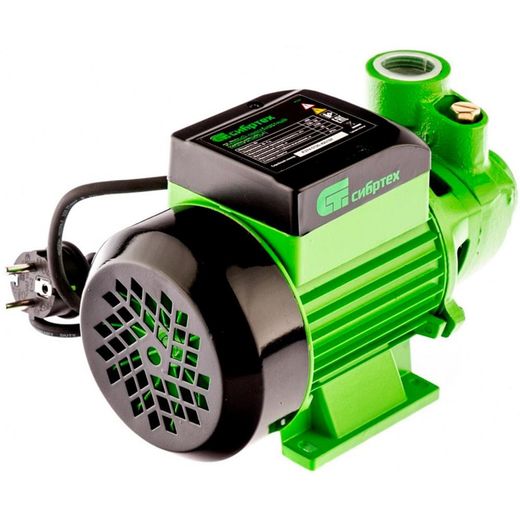 Садовый поверхностный насос Сибртех СПН450-Ч, 450 Вт, напор 40 м, 2100 л/ч, чугун (97242M)