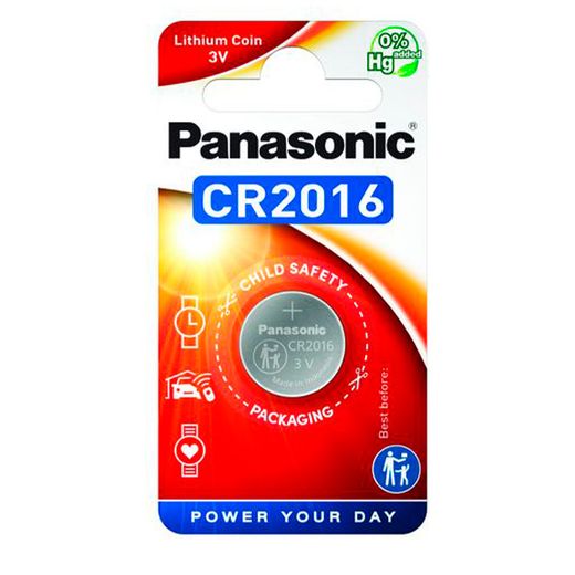 Батарейка Panasonic CR2016 1шт (CR-2016EL/1B)