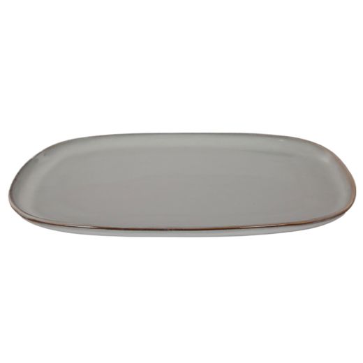 Тарелка каменная керамика 31х19см Qian Shuenn Enterprise 230241