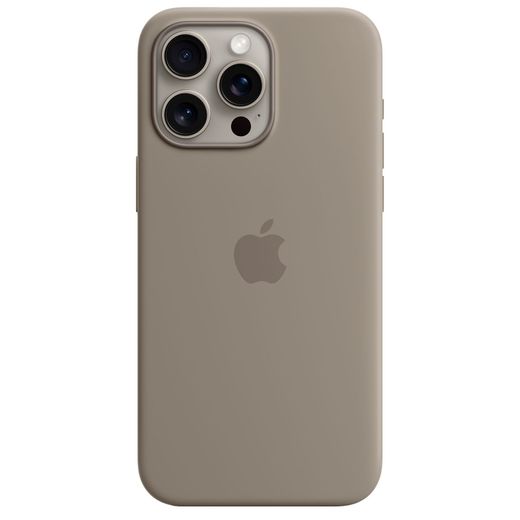 Чехол для iPhone 15 Pro Max, Silicone Case with MagSafe, Clay (MT1Q3ZM/A)
