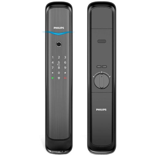 Электронный замок для входных дверей Philips 702E (Black)