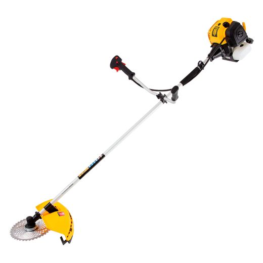 Триммер бензиновый DT-43, 43см3, 2,5 л.с., неразъемная штанга, состоит из 2 частей Denzel